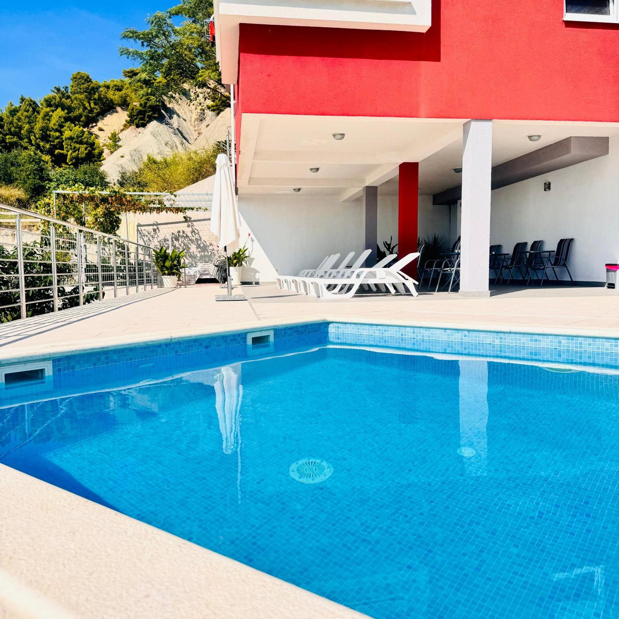 Luxury Apartments Villa Lenka Podstrana Exterior foto